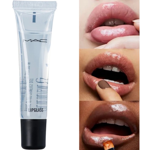 NEW! MAC Cosmetics Clear Lipglass Lip Gloss - Picture 1 of 9